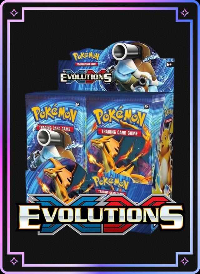xy evolutions booster box value Pokemon Mega Evolution Enhanced MHDEALSPLUS And This Expansion Restores The Very First Pokmon Trading Cards To Glory Pokemon Mega Evolution Chaos Rising